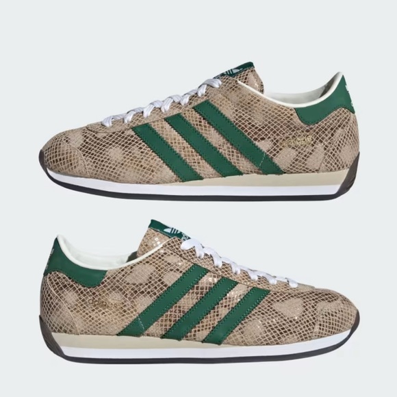 Adidas Country Japan Alumina Dk Green Cloud White Sneaker Men’s SZ 11 - Picture 14 of 15